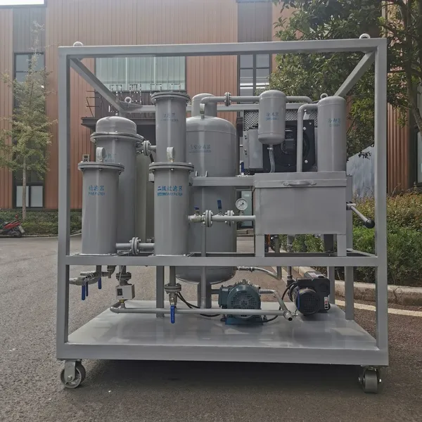 Press Filter Type Multifunctional Hydraulic Oil Purifier Machine photo-2