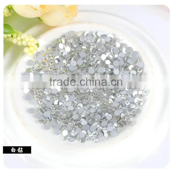 China Manufacture Wholesale ab Crystal Flat Back Rhinestones Ss6 2.0mm DIY Decoration Charms Discount Cheap Price photo-6