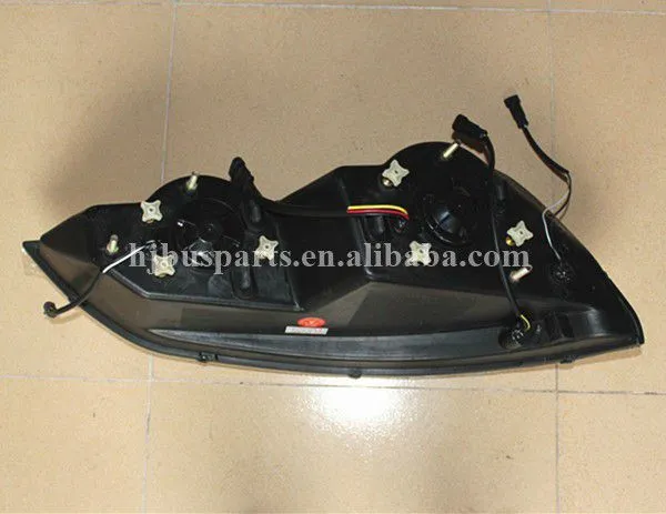 Bus Front Light Best Selling 6129 Auto Parts Headlamp 600X310 Led Headlight Bulb Golden Dragon Bus Parts photo-3