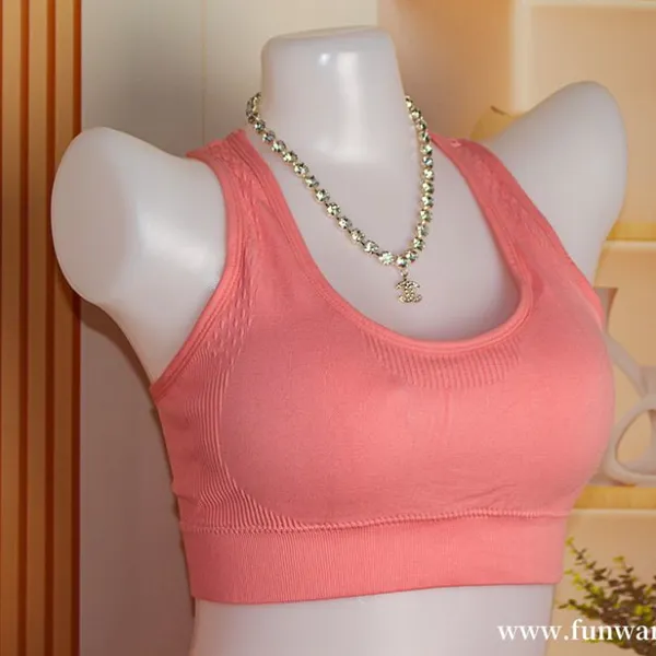 Women's 2 Piece Seamless No Show Lingerie Set Racerback Bra and High Waisted Underwear photo-2