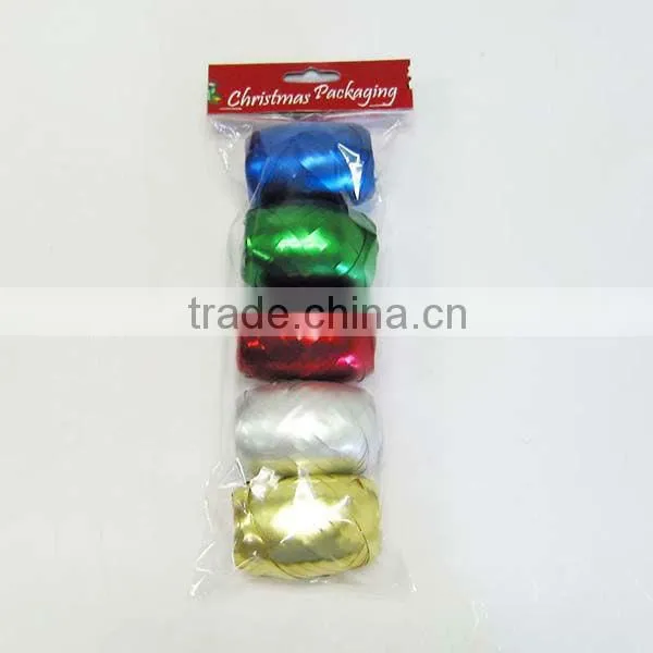 Curly Ribbon Egg for Gift Wrapping, Christmas Decorative Ribbon, Print With Hearts Ribbon Roll for Valentine's Day. photo-6