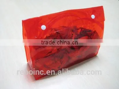 Hot Design Clear Snap Pvc Bag With Hook Plastic Hanging Hook photo-2