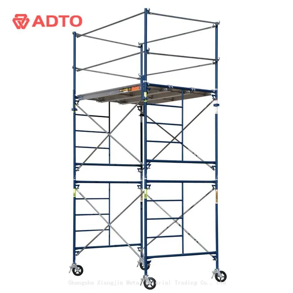 5' x 5' Tower Scaffold Mobile Scaffold Mason Frame Scaffold Powder Coat Surface photo-3