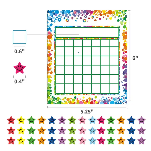 80 Pack Incentive Reward Chart for Classroom Home Behavior for Kids Students With 2400 Pieces Star Stickers photo-3