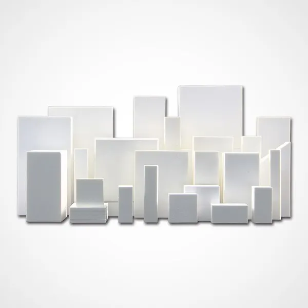 Alumina Ceramics Supply Alumina Wear-resistant Ceramic Sheets With Various Specifications and Thicknesses.