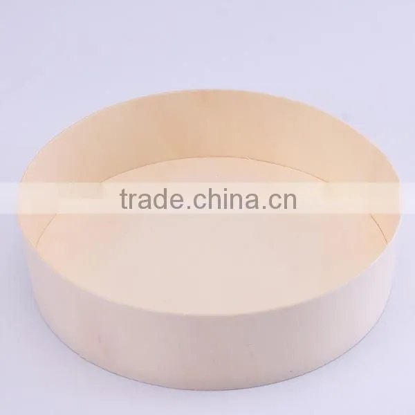 Natural Wooden Bark Box Wood Fast Food Box photo-3