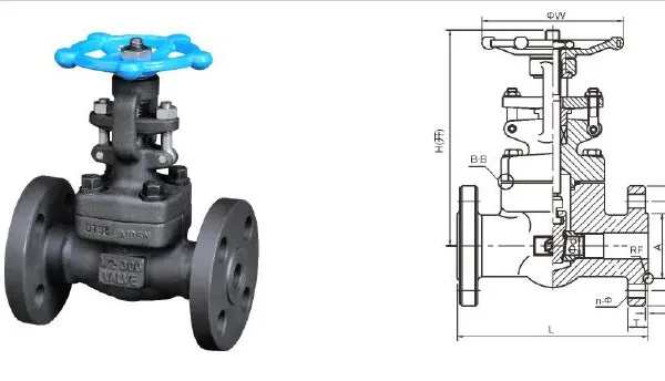 API Self Sealing Globe Valve J61H photo-5