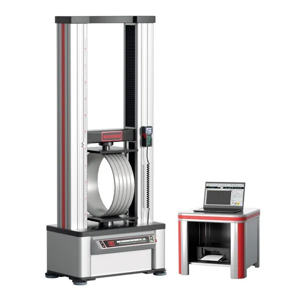 HGW 30KN 50KN Microcomputer Control Tube Pipe Ring Flexibility Stiffness Testing Machine