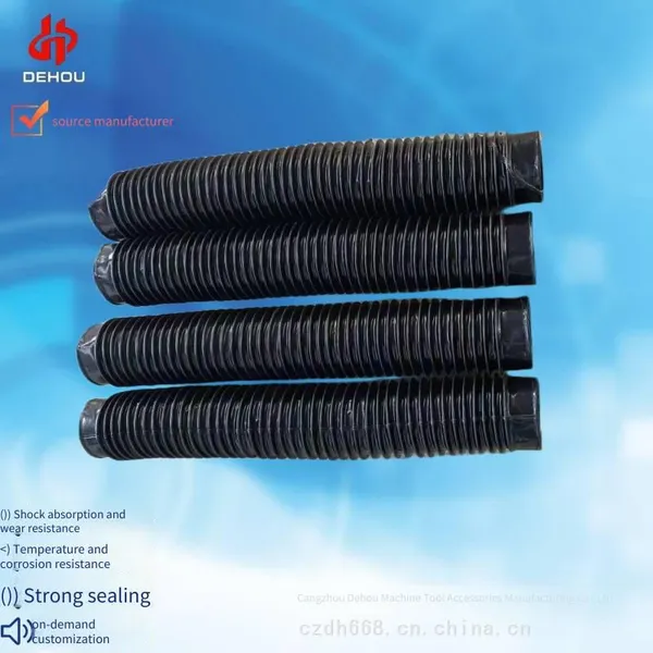Fireproof and Flame-retardant Flange-connected Telescopic Dust Cover photo-2