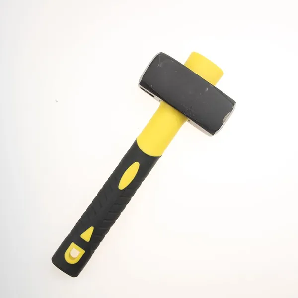 Rubber Mallet Hammer With Wooden Handle Non Marking Rubber Hammer for Tile Flooring Furniture Assembly and Workshop Repair