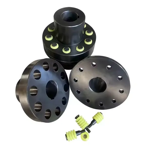 Wear Resistant HL Elastic Pin Coupling Buffer Elastic Coupling For General Industrial Drive Equipment photo-4