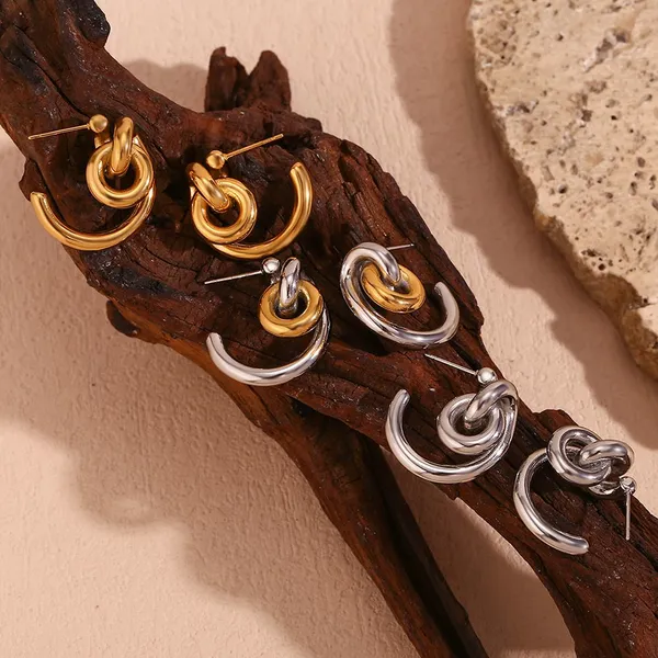 Proveedor mayorista de pendientes de acero inoxidable. Garantía de reemplazo de 1 año. Material certificado libre de níquel.