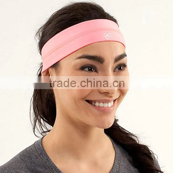 2016 Custom Colorful Candy Design Nylon Sports Elastic Headband photo-3