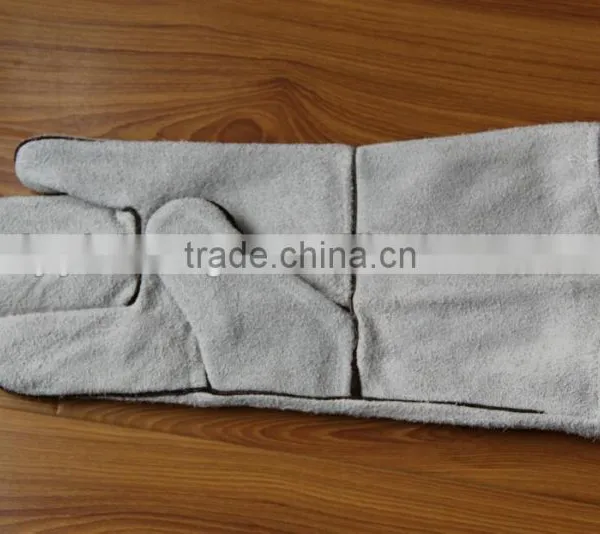 Cow Split Leather Working Glove photo-4