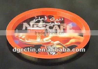 Custom Vintage Original Metal Iron Beer Tin Tray photo-3