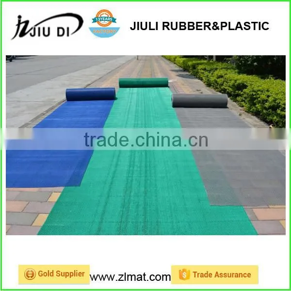 Rubber Gym Flooring Rubber Mat,PVC S Floor Mat With Foam Backing photo-2
