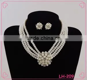 2015 Fashion Freshwater Pearl Necklace Jewelry Set Quality Choice