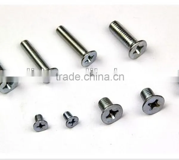 Countersunk head screws