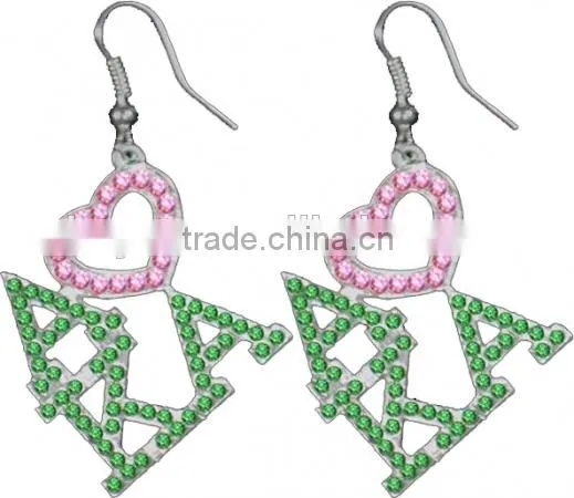 AKA Heart Sorority Necklace Set photo-2