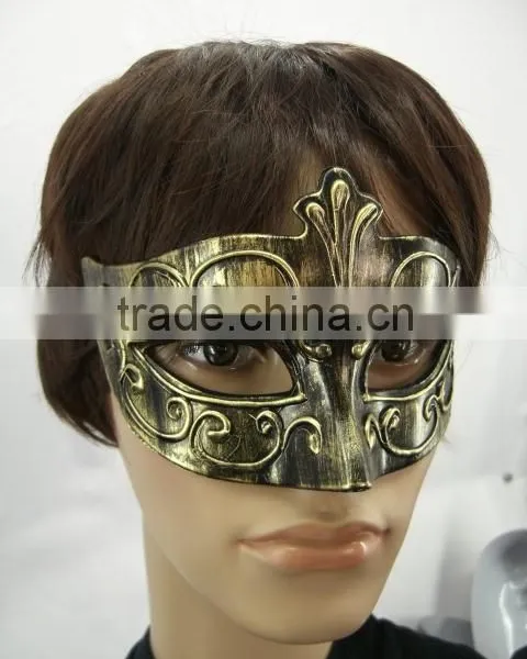 Masquerade Halloween Party Wholesale Hard Plastic Colorful Venice Crack Mask for Women Drawing Colorful Mask photo-4