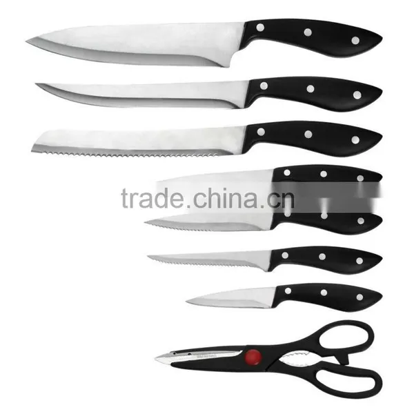 POM HANDLE (2CR13)12PCS KITCHEN KNIFE SET photo-2