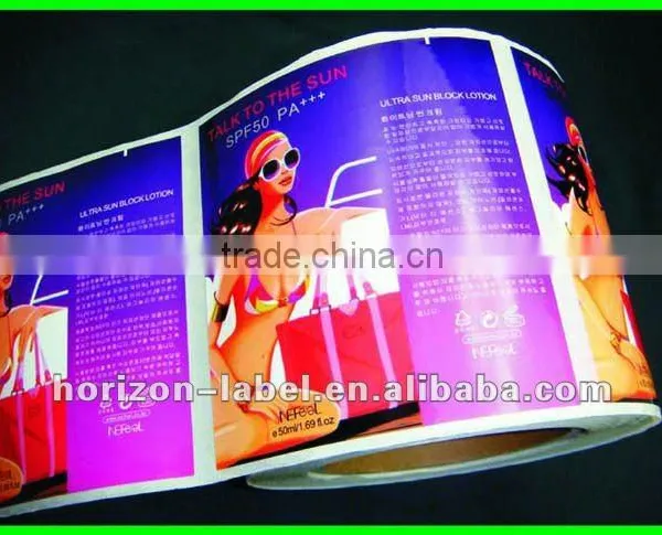 Perfume Label Sticker