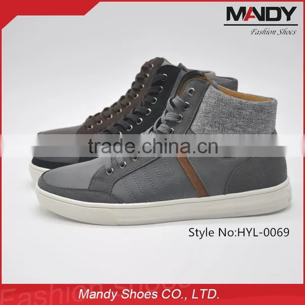 2016 Newest Fashion Men Casual Boots Sneakers Wholesale China