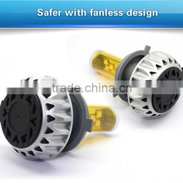 Five Changeable Colors Car Led Headlight 3S H11 3000K,4300K,6500K,8000K,10000K DIY Freely photo-4