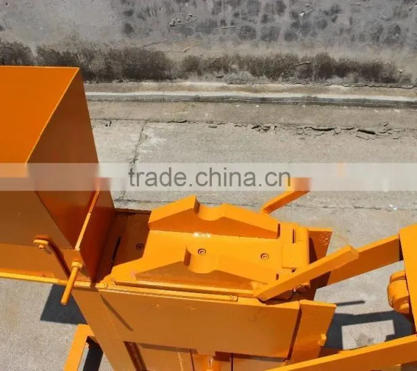 Building Compressed Earth Concrete Small Interlocking Brick Making Machine United Arab Emirates FL1-40 photo-2