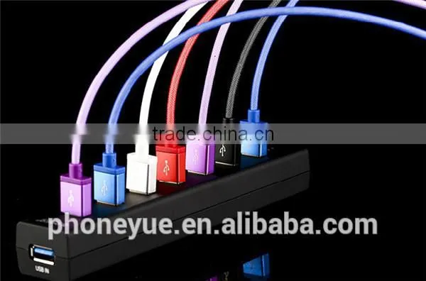 Fishing Net Bulk Nylon Braided Usb Charger Cable for Iphone 5 photo-3