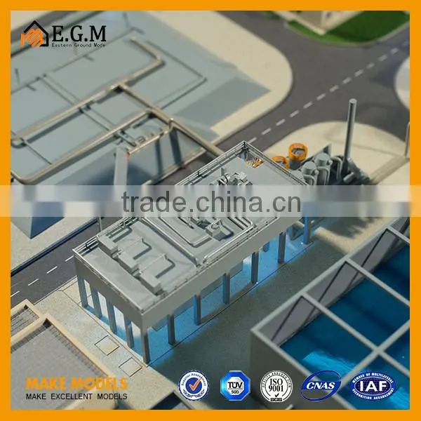 Industrial Factory Scale Models,Sewage Treatment Plant Model photo-3