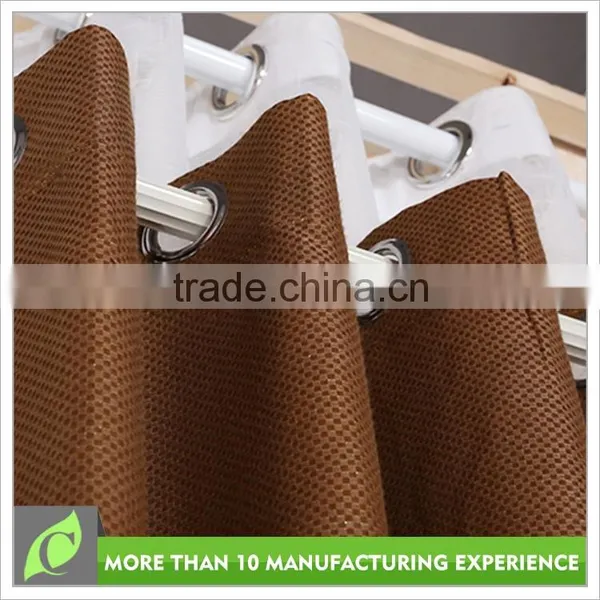 Shaoxing Textile Polyester Factory Wholesale Decor Curtains photo-2