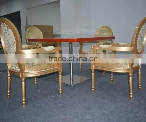 French Style Velvet Dining Table Set XYN1242 photo-2