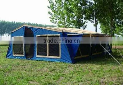 Camper Trailer Tent With Double Awning photo-2