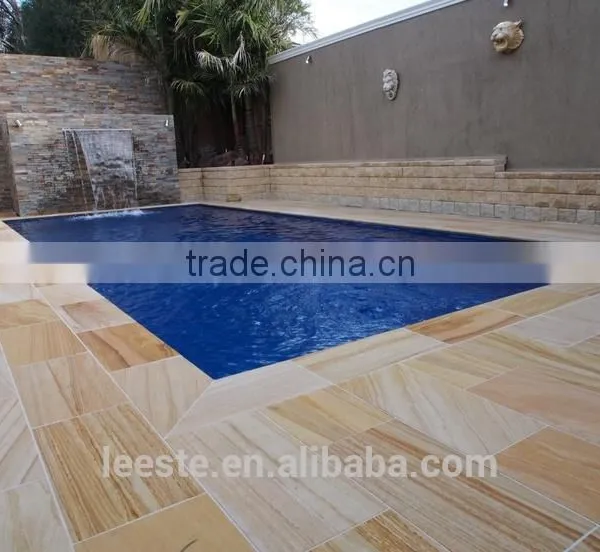 Quarry Owner Chinese Factory Teakwood Sandstone Pool Coping photo-4