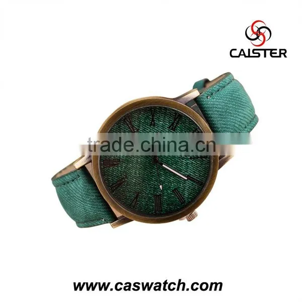 Simple Dials Leather Bracelet Alloy Case Unisex Watch photo-4