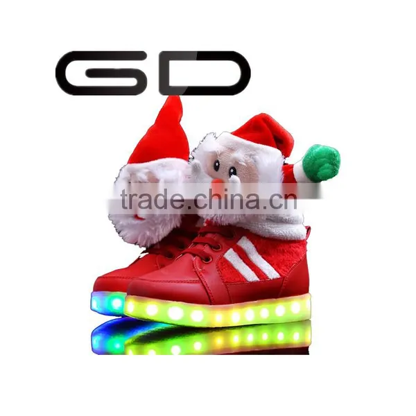 GD Baby Favorate Sofy Warm Shoes Stylish LED Flashing Light Shoes for Kids photo-3