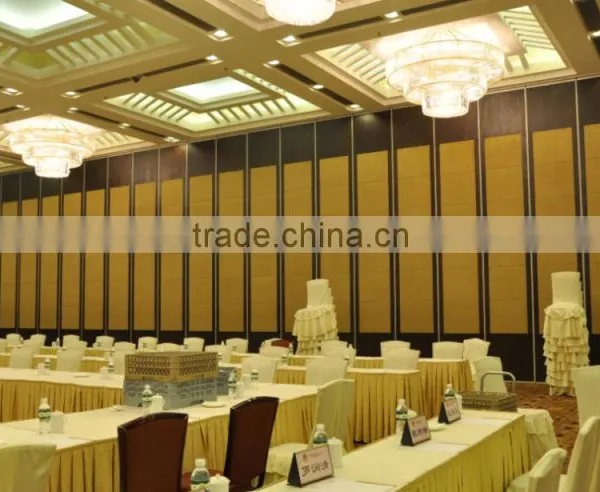China Manufacturer Aluminium High Quality Operable Partition Wall for Meeting Halls