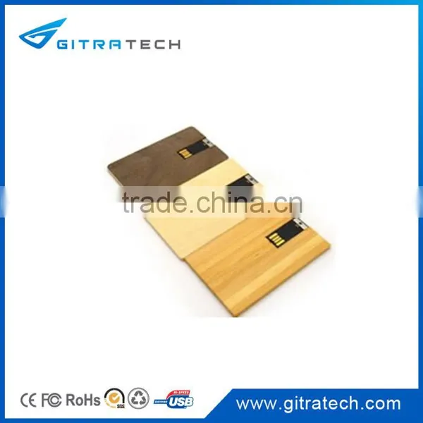 Wooden Card Memory Stick USB photo-3