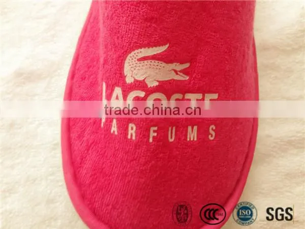 Hotel Terry Cloth Slipper,personalized Hotel Slippers,washable Hotel Guest Slippers photo-2