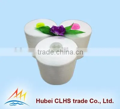 High Tenacity & Anti-Pilling & Eco-Friendly 100% Polyester Spun Yarn photo-4