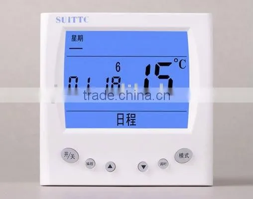 8809 Series(concealed Installation) Large Screen LCD Display Programmable Thermostat