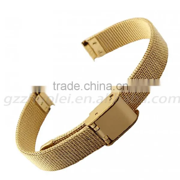 Milanese Classic Buckle Stainless Steel Watchband 8mm 10mm photo-2