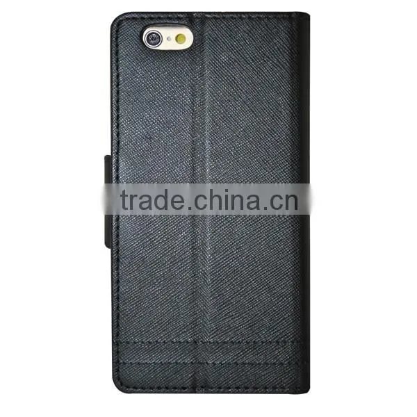 Luxury Smart Phone Wallet Style New Coming High Qualtiy Leather Case for Iphone6 Plus photo-2