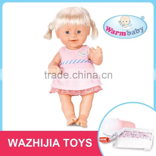 Popular 2016 Hot Sell Chinese Girl Drink and Pee Reborn Baby Doll for Kindergarten