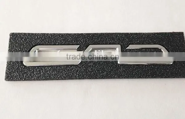 Custom 3d ABS Plastic Chrome Brand Logo Sticker,car Badge photo-5