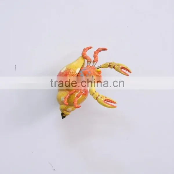 3 Inch Plastic Lobster in Conch Fridge Magnet Sea Shells Souvenir Craft photo-2