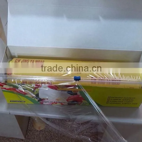 Super Clear Stretch Film/pvc Food Wrapping/dust-proof Plastic Food Package photo-2