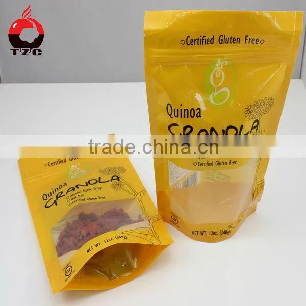 Stand up Laminated Foil Zippered Bag