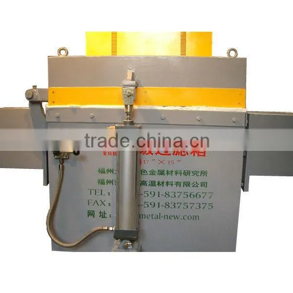 APF Double Stage 15" Ceramic Foam Filter Aluminium Purification Filter Box